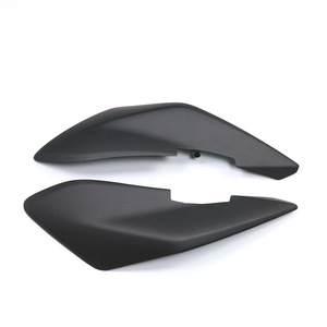 Carénage latéral d'échappement en fibre de carbone sèche préimprégnée pour Ducati Hypermotard 950 SP RVE 2019-2025 – Coque extérieure modifiée pour <span class=keywords><strong>moto</strong></span> - Product Image 1