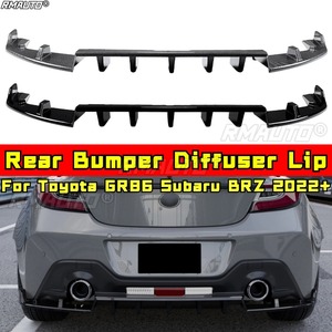 For Toyota GR86 Subaru BRZ 2022+ Body Kit Rear Bumper Splitter Rear Bumper <b>Diffuser</b> Lip Spoiler Guard Apron <b>Car</b> Accessories - Product Image 1