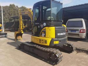 Hot Inventory Used 5 TON Komatsu PC55MR PC40MR PC50MR Mini Excavators Doosan Engine Motor Original Japan Construction <b>Machinery</b> - Product Image 5