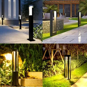 Lámpara LED para Poste, Decoración de Caminos Exteriores, Iluminación de Jardín Impermeable, Focos para Césped - Product Image 4