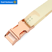 Boucles métalliques en alliage de zinc à faible MOQ pour ceintures, sacs, colliers pour animaux et sangles – Vente en gros