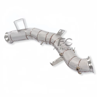 Tuberías de Escape de Alta Calidad Ss304 para Mercedes-Benz C43 AMG W206 2.0T 2023-2025, Acelera la Respuesta del Turbo