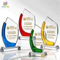Großhandel Maßgefertigter Glas-Kristall-Urkundenhalter, Medaillen-Trophäenrahmen zum Aufhängen, Ehrenpreis in Silber/Gold, Firmenauszeichnung
