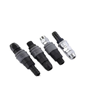 Acoplador Neumático de Conexión Rápida de 6 mm (1/4 de Pulgada) con Cuerpo de Plástico y Sello NBR, Accesorio para Compresor de Aire - Product Image 2