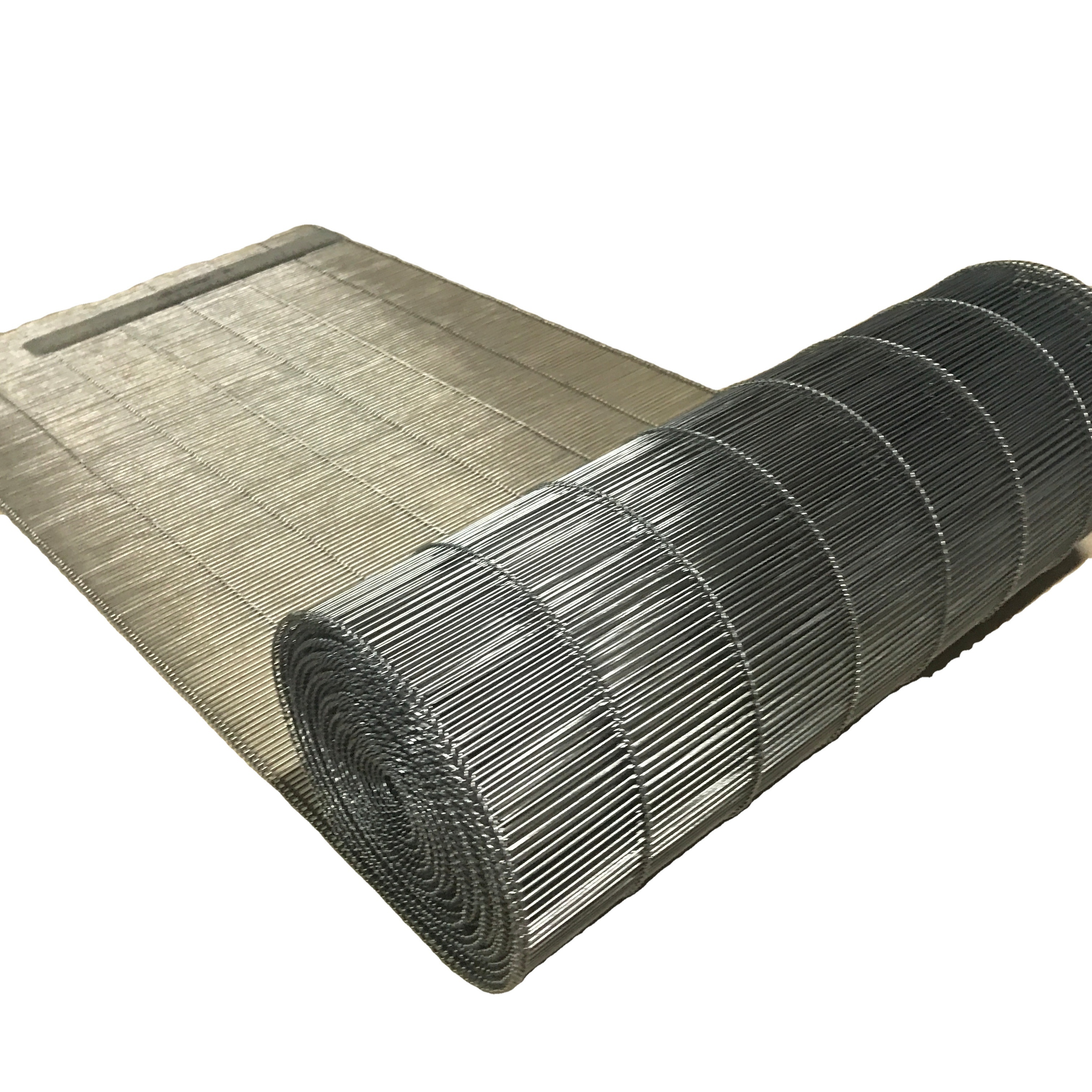 316 Stainless Steel Flat Flex Assembly Line Conveyor Belt For Delivery Food