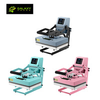 Máquina de transferencia de calor de prensa de sublimación de ropa textil plana pequeña Galaxy Press para camisetas
