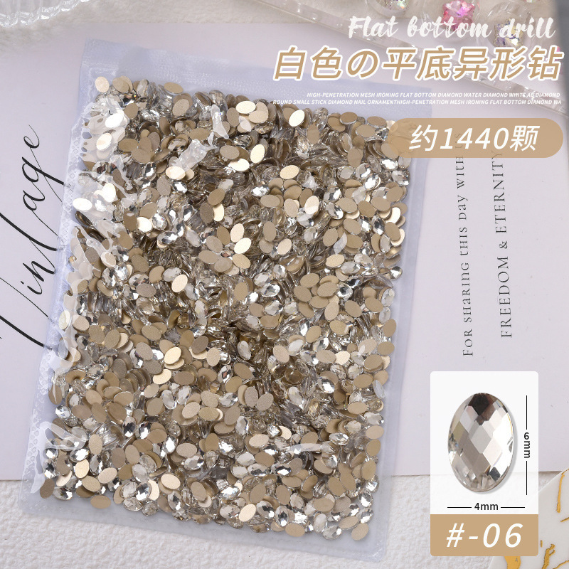 Oval 4*6mm [1440 pieces]