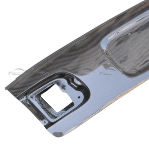 Couverture de coffre arrière en fibre de carbone style 3D pour Honda Civic 3DR 1992-1995 - Product Image 6