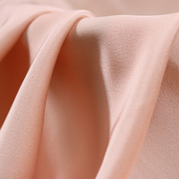 Tissus d'imitation acétate torsadés doux de luxe 100% polyester de haute qualité pour les abayas de robe