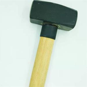 Martello per lapidazione da 1.5 kg con manico in legno per stonemason - Product Image 5