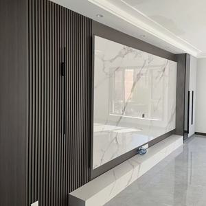 Giảm giá <span class=keywords><strong>2025</strong></span> màu sắc mới cao bóng kim loại thiết kế WPC Tường Nội Thất Bảng điều khiển cho phòng ăn khách sạn biệt thự - Product Image 6