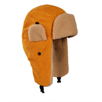 Gorro Ushanka Térmico Personalizado QJ OEM, Gorro de Invierno Cálido de Alta Calidad para Ciclismo al Aire Libre, Gorro Trapper con Orejeras a Prueba de Viento para Hombre
