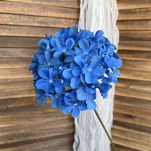 Oferta Especial: Flor Artificial de Hortensia Blanca y Rosa, Cabeza Individual de Seda, para Decoraciones de Bodas, Día de la Madre, Navidad y Año Nuevo - Product Image 5
