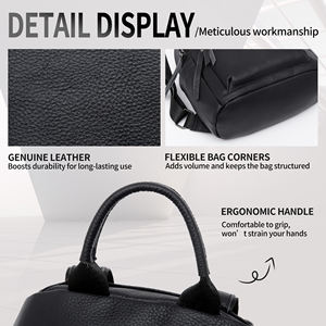 <span class=keywords><strong>Mochila</strong></span> de Diseño de Lujo, Versátil, Ligera, Resistente al Agua, de Cuero Vacuno Genuino de Primera Calidad, Mini <span class=keywords><strong>Mochila</strong></span> Bonita - Product Image 3