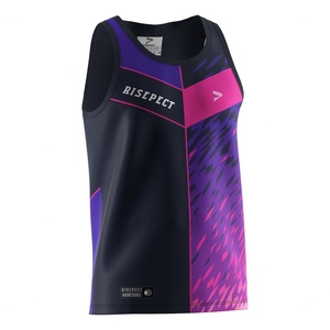 Ropa Deportiva de Secado Rápido, Camiseta de Baloncesto con Cuello en V, Diseño Sublimado, Uniforme Verde sin Mangas - Product Image 3