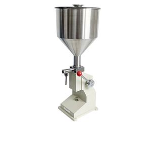Máquina de llenado manual A03 para salsa de tomate, mantequilla de cacahuete, aderezo para ensaladas, aceite de oliva, crema, esmalte de uñas y limpiador - Product Image 4