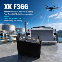 Radio de malla IP para drones UAV, SDR FHSS, equipo de infraestructura inalámbrica de malla multinodo, comunicación marítima, red autoregenerativa