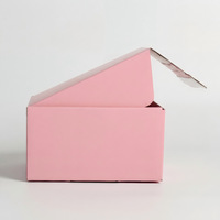 Boîtes en carton ondulé personnalisées pour e-commerce, avec bande de déchirement à fermeture éclair, emballage d'expédition, logo personnalisé, pelliculage mat, antichoc
