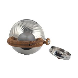 Hervidor de Agua con Silbato de Acero Inoxidable de Grado Alimenticio, con Mango con Diseño de Madera, Apto para Todas las Estufas - Product Image 6