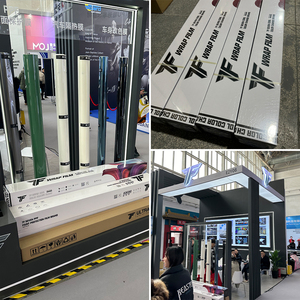 7Fラップフィルム高品質耐傷性PETカメレオンホワイトカーステッカーロール300色以上フルボディカービニールラッピングフィルム - Product Image 6