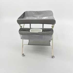 Muebles Multifuncionales Portátiles para Guardería, Estación de Cuidado Infantil para Cambio de Pañales, Cambiadores de Bebé Plegables con Ruedas - Product Image 6