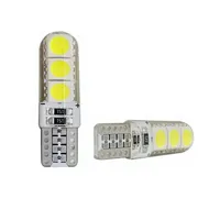 Xview T10 LED-Glühbirnen W5W 194 168 Silikon Hochtemperaturbeständig für Auto-Seitenmarkierung Kofferraum Kennzeichenbeleuchtung 3W 12V Großpackung