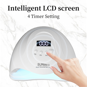 Cao-điện 120 Wát UV LED Nail Đèn Điện Máy sấy móng tay liệu pháp ánh sáng máy vật liệu nhựa cho tiệm làm móng tay hoặc nhà - Product Image 2