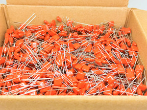 PILKOR CBB Polyester Film Tụ 100V/104/103/473/0.1UF/63V/224/474/105 Màu Cam Pin Pitch 5 Mét - Product Image 3