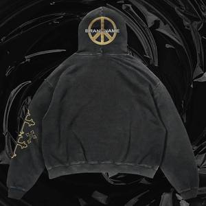 Sweat à capuche oversize pour homme BRANDNAME, imprimé croix Faith, streetwear, sweat à capuche en coton pour l'automne, sweat à capuche de haute qualité pour l'hiver - Product Image 6