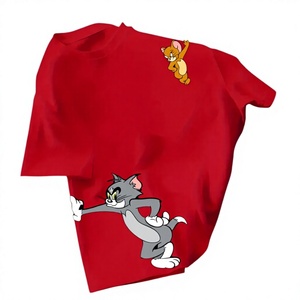 T-shirt à manches courtes noir pour homme YUHAO, coupe classique, 100 % coton tricoté, col roulé formel, logo imprimé sur le devant, couleur unie, écologique - Product Image 6
