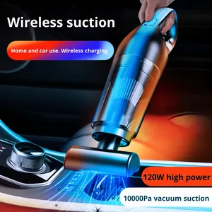 Aspiradora de Coche Inalámbrica con Alimentación USB, Alta Potencia de Succión, Uso Doméstico, Pequeña y Potente, Mini Aspiradora de Mano para Interiores de Coche - Product Image 2