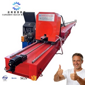 เครื่องเชื่อมโครงประตูสแตนเลสควบคุมด้วย PLC อัตโนมัติ พร้อมมอเตอร์กำลังสูง - Product Image 1