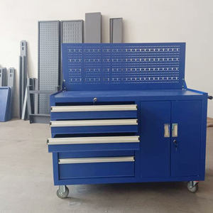 Tùy Chỉnh 5-Ngăn Kéo Cán Công Cụ Tủ Nhà Để Xe Hộp Công Cụ Tổ Chức Bên Tủ Trở Lại Bảng Điều Khiển Lưu Trữ Ngực Hộp OEM/ OBM Hỗ trợ - Product Image 2