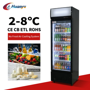 Réfrigérateur Pepsi en gros, <span class=keywords><strong>1</strong></span> ou 2 portes, vitrine réfrigérée en verre, Visicooler, refroidisseur de boissons, congélateur de présentation pour supermarché - Product Image 2