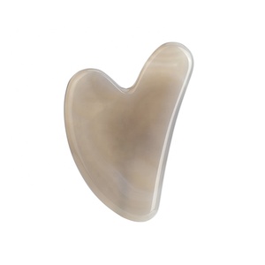 Mushang Pierre Naturelle Visage <span class=keywords><strong>Achat</strong></span> Gua Sha Outil de Massage Personnaliser Agate Gua Sha Pierres - Product Image 4