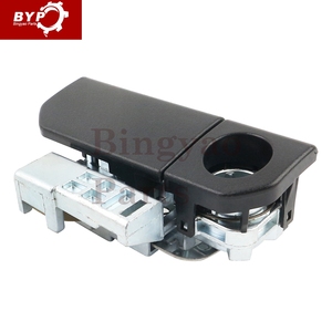 Boîte de rangement noire avec serrure compatible avec <span class=keywords><strong>Honda</strong></span> Pilot 2009-2015, remplace 77540-SZA-A01ZB, 77540SZAA01ZB - Product Image 3