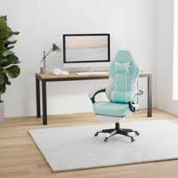 Ensemble d'accessoires pour chaise de bureau ergonomique et de gaming double siège, confort toute la journée, avec repose-pieds rétractable et coussins
