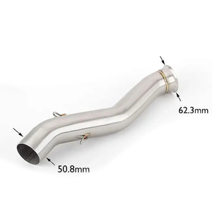 Silencieux d'Échappement Complet pour Moto <span class=keywords><strong>KTM</strong></span> 790 <span class=keywords><strong>890</strong></span> Adventure <span class=keywords><strong>R</strong></span> <span class=keywords><strong>ADV</strong></span> NK800MT, Contact Middle Link Pipe Escape - Product Image 5