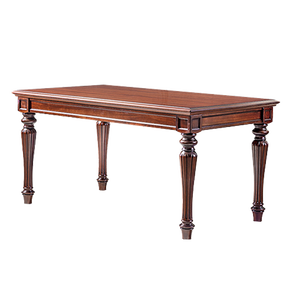 New Design American <strong>Style</strong> Solid Wood Rectangular Dining <strong>Table</strong> with 1.6 Meter <strong>Table</strong> with 4 Chairs Classic Dinning <strong>Table</strong> <strong>Set</strong> - Product Image 1