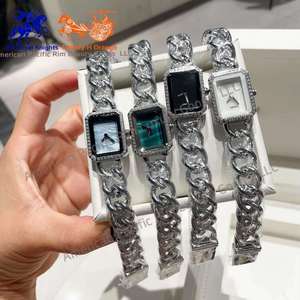 Montre pour femme - Haut de gamme, luxe léger, quartz, niche, étanche, bracelet en acier pour dames - Product Image 4