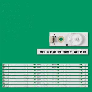 แถบไฟแบ็คไลท์ทีวีอะลูมิเนียมแท้ HX-NO.399 รับประกัน TCL_ODM_55_D1500_8*5_3030C สำหรับซ่อมทีวี - Product Image 2