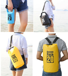 Bolso de lona impermeable para hombre, bolsa seca para deportes al aire libre, resistente al agua, <span class=keywords><strong>productos</strong></span> reciclados - Product Image 6