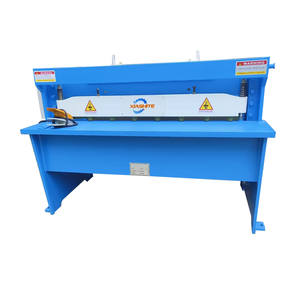 Высокоточный полуавтоматический 2 мм Электрический Гильотинный режущий станок с двигателем для нержавеющей стали - Product Image 1