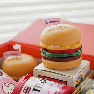 Velas Aromáticas Simuladas de Hamburgo para Decoración de Fiestas en Interiores, Aromas Personalizables para Adornos de Cocina y Escritorio, Acción de Gracias - Product Image 4