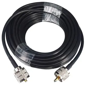 Low Loss Cable Male To Male Rg58 Coax Jumper Cable 1m Rg 58u 50 Ohm Rg58 Conectort RG58 Coaxial Cable