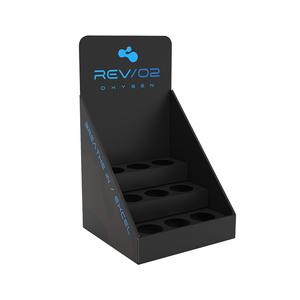 Boîtes de présentation de produits en carton personnalisées avec impression de logo, pour comptoir de magasin, présentoir publicitaire de comptoir - Product Image 3