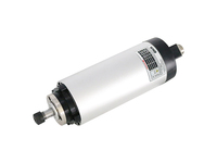 1.5kW 220V Berpendingin Udara 24000RPM ER11 Motor Spindle Elektromekanis CNC untuk Ukiran 400Hz