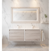 Armoires de salle de bain ensemble de vanité armoire de 30 pouces avec évier dessus de vanité de salle de bain avec évier
