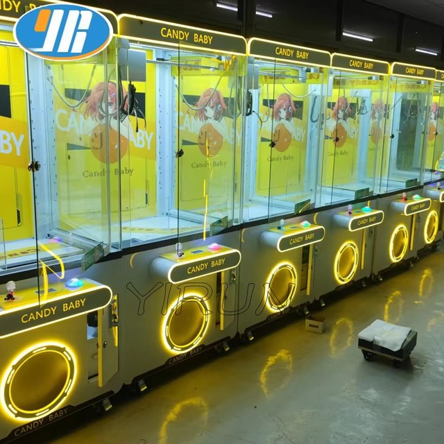 Factory Custom Arcade Claw Machine, 24h Customizable Coin Operated Doll Vending Machine, Commercial Amusement Game Equipment