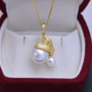 Collar de Perlas de Zhuji Danshui de 6-7 mm, con Hebilla de Plata S925, Cadena para Clavícula, Colgantes de Perlas Premium, Venta al por Mayor - Product Image 1